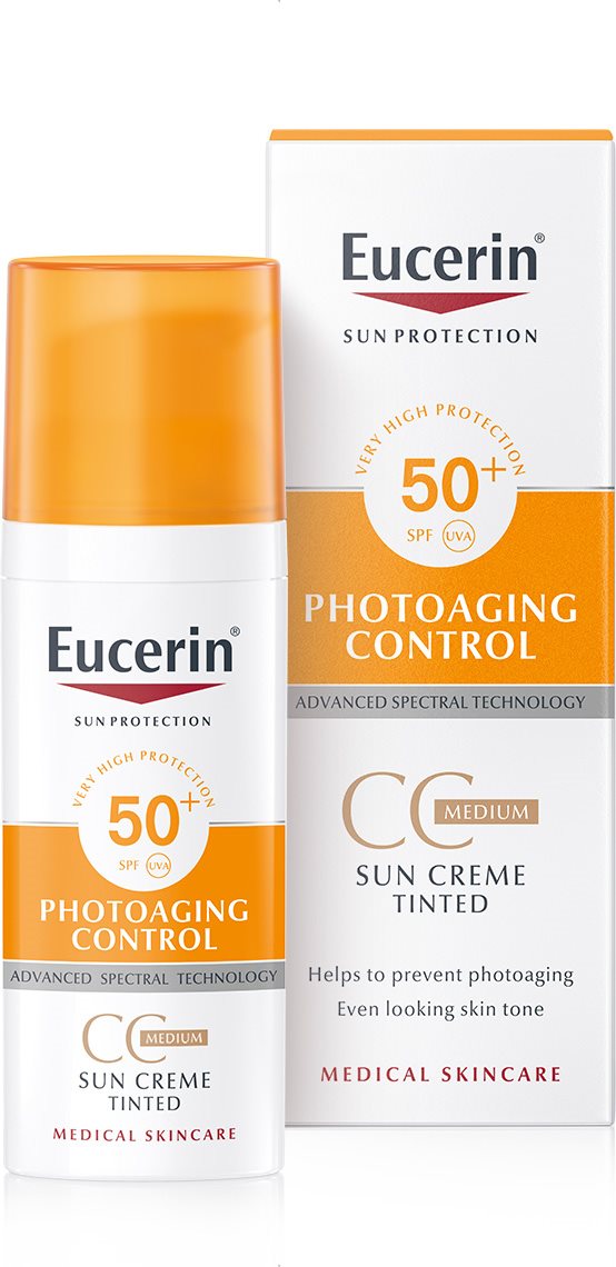 Sun Creme Tinted Photoaging Control SPF 50+ Medium | CC Cream with ...