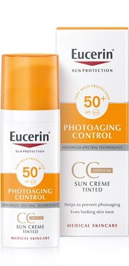 Sun Creme Tinted Photoaging Control SPF 50+ Medium | CC Cream with ...