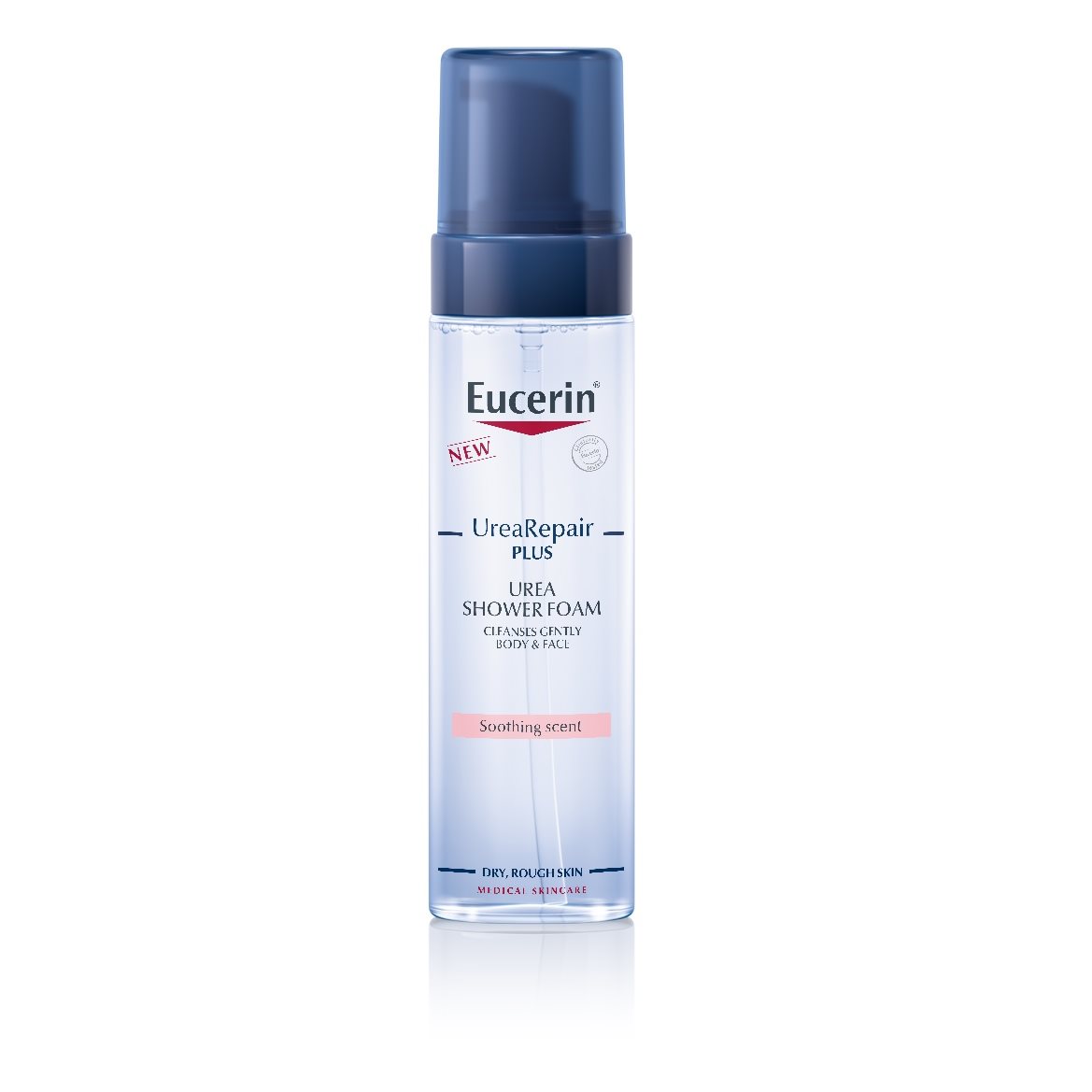 Shower foam for dry skin from Eucerin