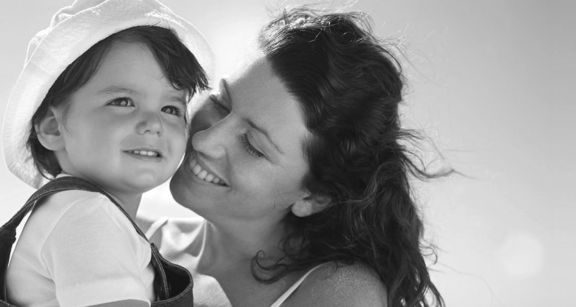 Mother with her child