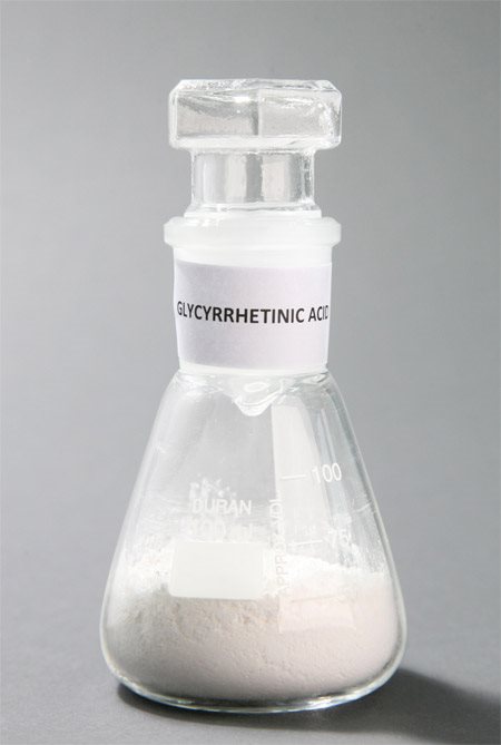 conical flask with Glycyrrhetinic Acid 