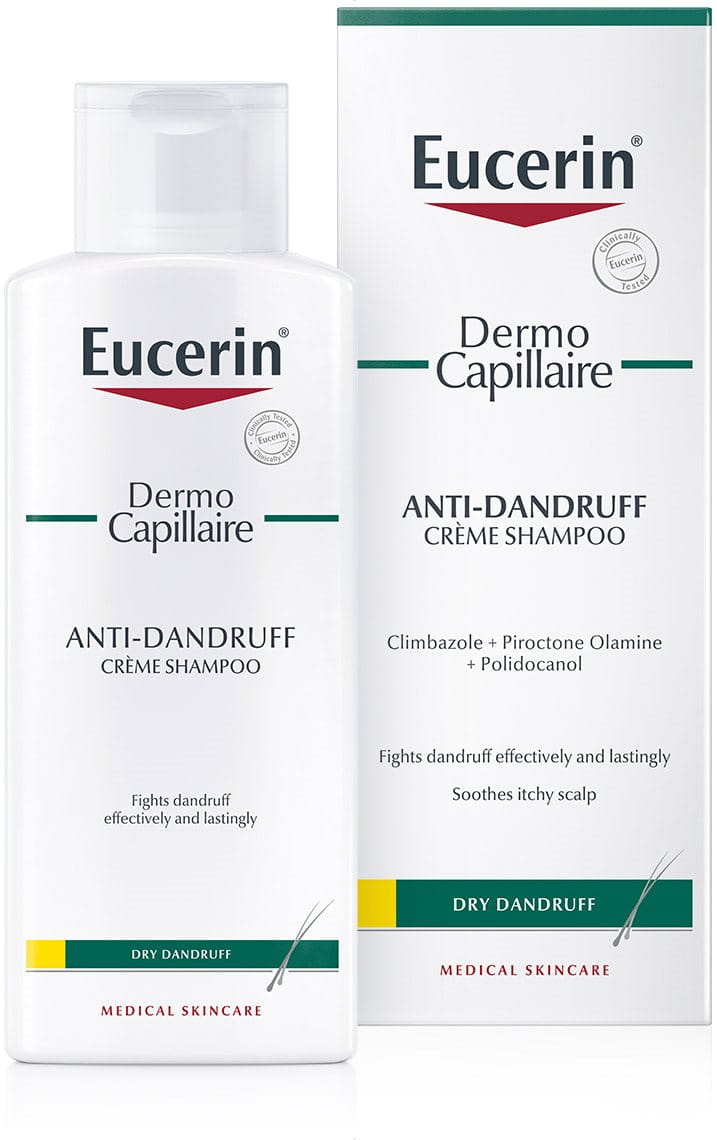 DermoCapillaire AntiDandruff Creme Shampoo Ι Dry dandruff Eucerin