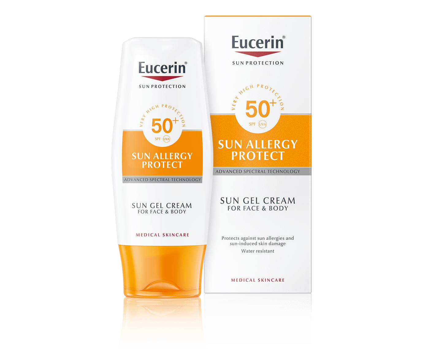 Sun Allergy Protect Gel-Cream SPF 50+| sunscreen for sun allergies| Eucerin