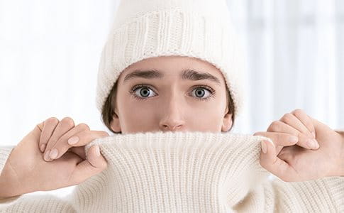 Why are my lips so dry? The weather.